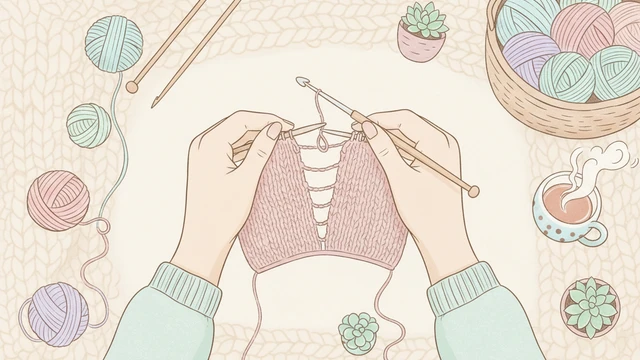 Как поднять спущенную петлю крючком: «лестница» без распуска и паники