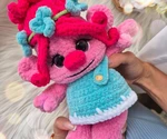 Бирюзовая Троллинка Розочка 🌸