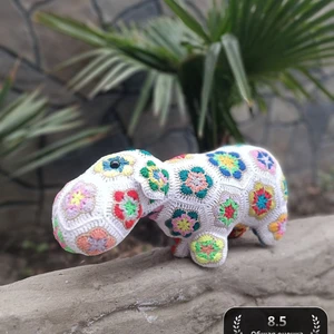 Цветочный гиппопотам 🌺