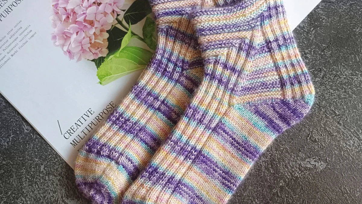 Лавандовое конфетти 🧦