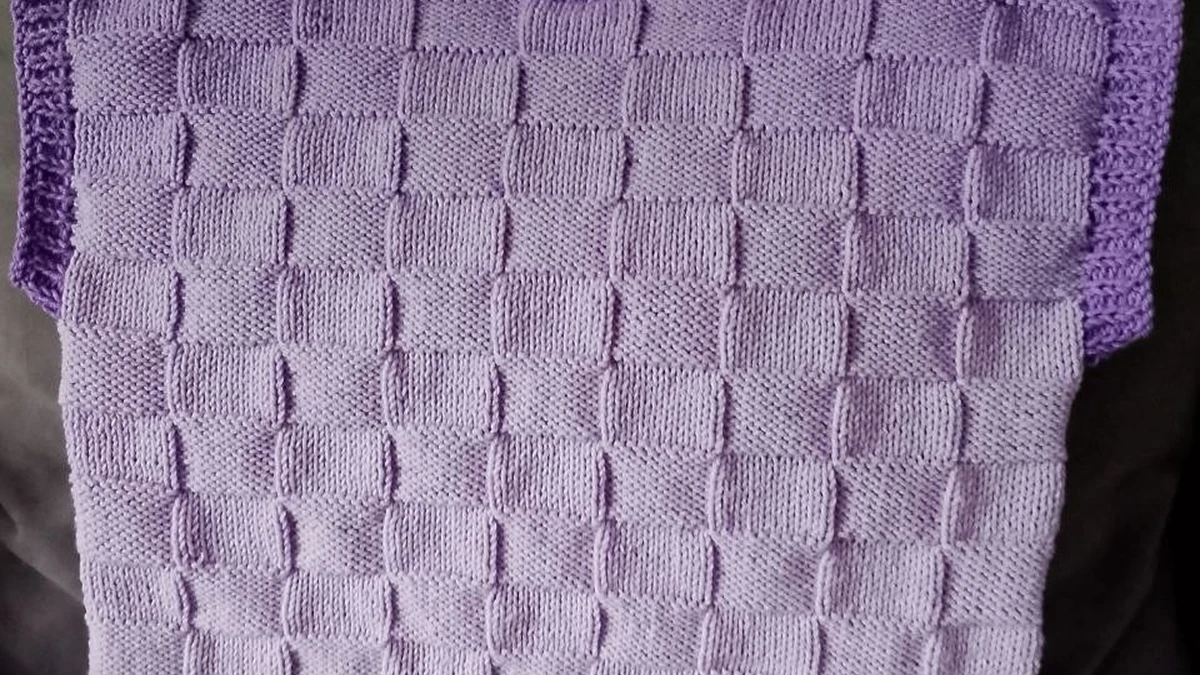 Лавандовые квадратики 💜