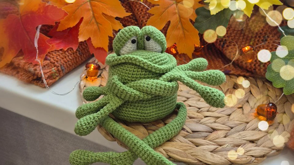 Лягушонок-обнимашка 🐸