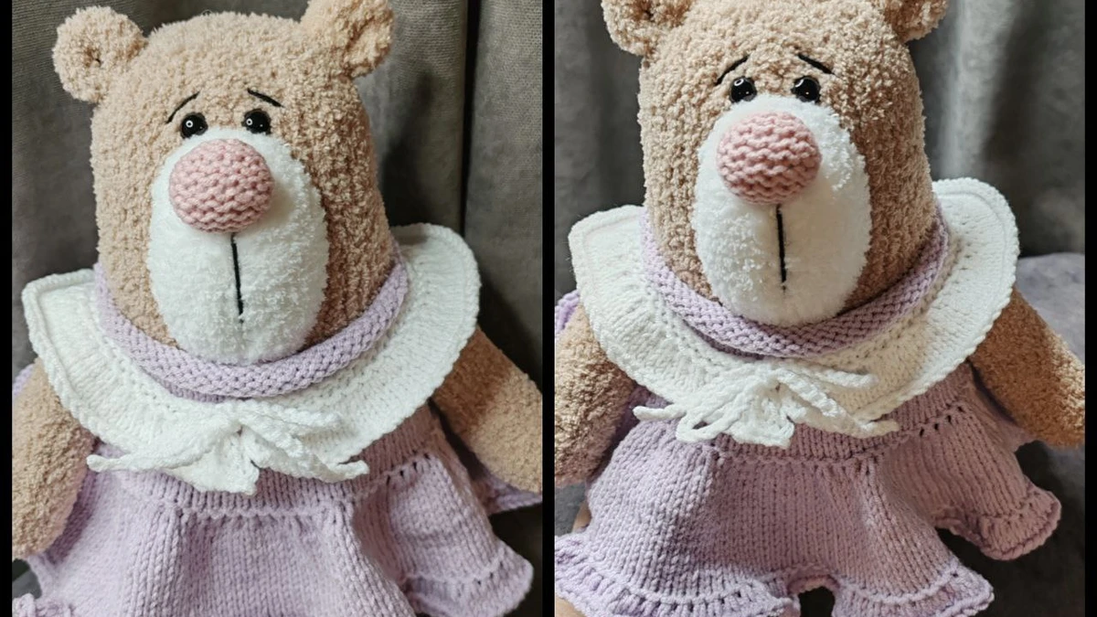 Мишка Лавандочка 🧸