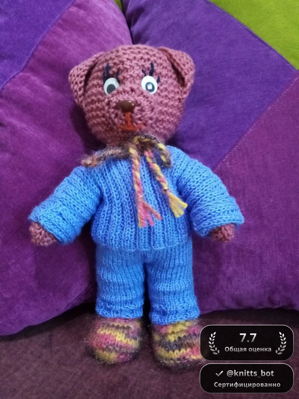 Мишка в Голубом 🧸