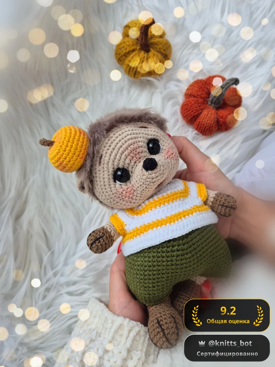 Осенний ёжик 🎃