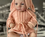 Персиковый зайчонок 🐰