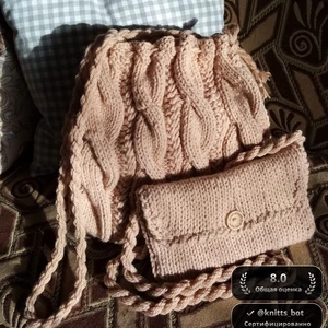 Персиковый комплект 🎀