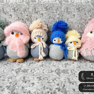 Пингвинки в шапках 🐧