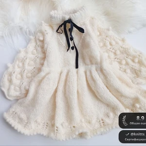 Платье "Сливочный Пудель" 🐩