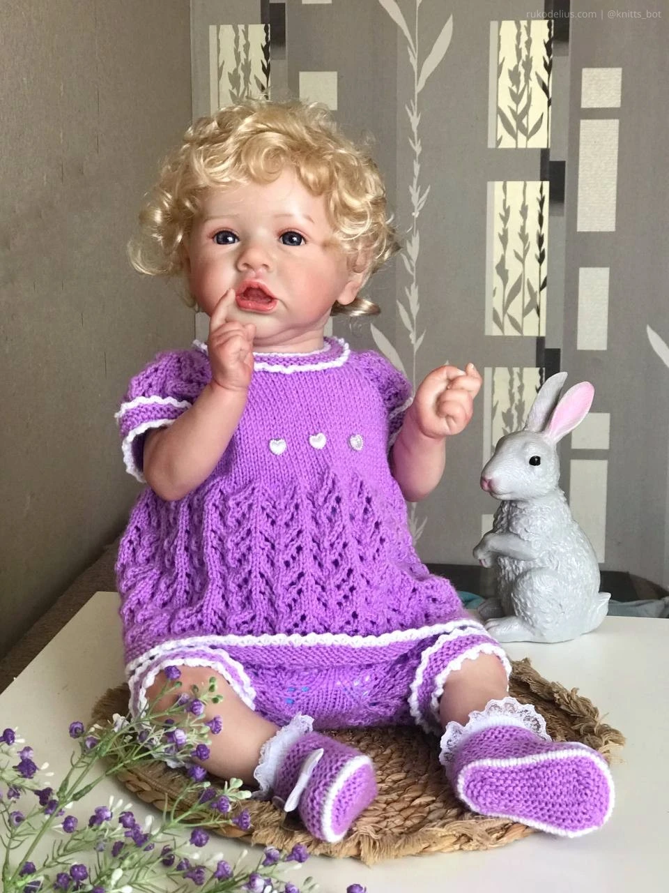 Сиреневая Зайка Комплект 🐰