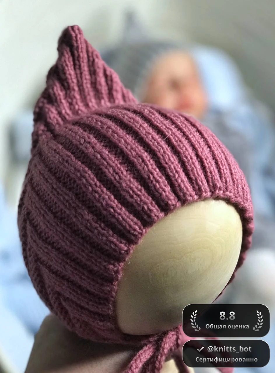 Сказочный эльф-боннет 🧚‍♀️