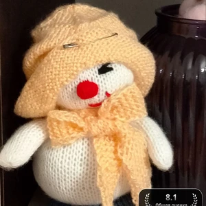 Снеговик в шапочке ⛄