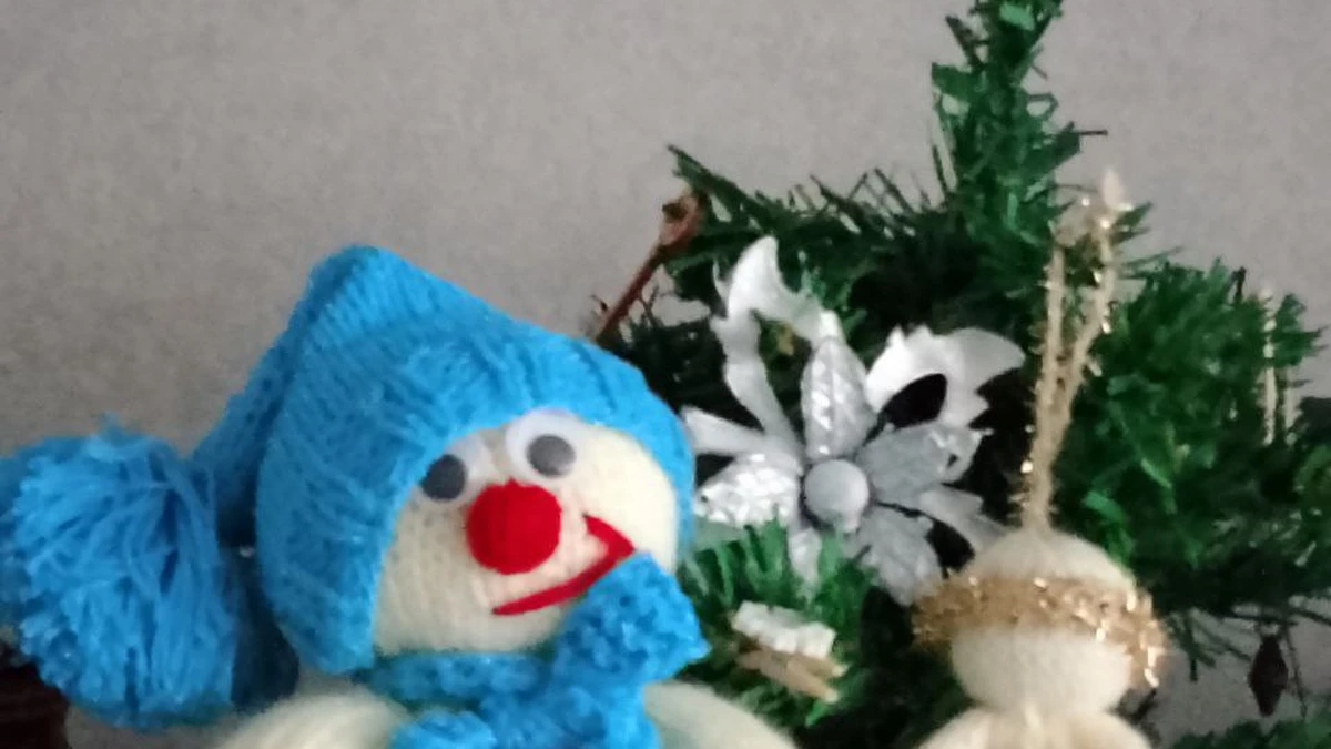 Снежный дружок ☃️