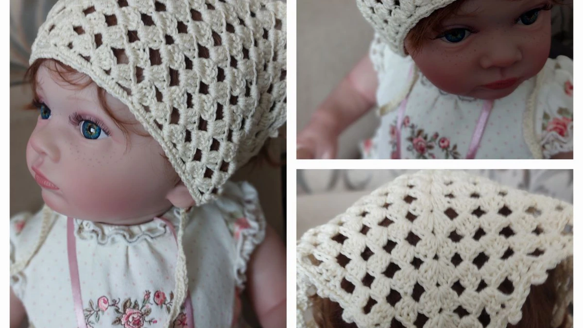 Ванильная косыночка 🌸