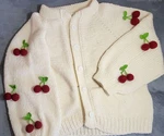 Вишнёвый кардиганчик 🍒